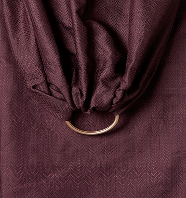Sakron Ring Sling Purple Plum – Löft- babywearing in handwoven ring ...